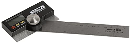 General Tools 1702 6-Inch Stainless Steel Pivoting Arm Digital Protractor - Image 4