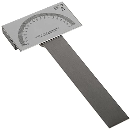 General Tools 1702 6-Inch Stainless Steel Pivoting Arm Digital Protractor - Image 2