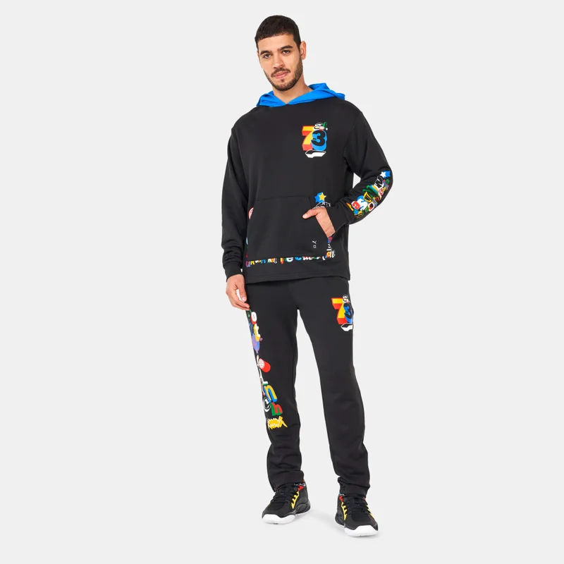 PUMA Black Men's Trash Talk Basketball Hoodie for Men | Best Price UAE
