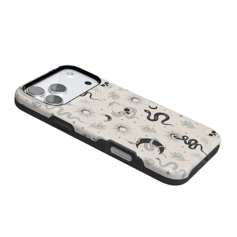 Casely iPhone 17 Pro Max Case | No Further Explanation | Snakes & Skulls | Bold Protective Design | Compatible with MagSafe - Image 3