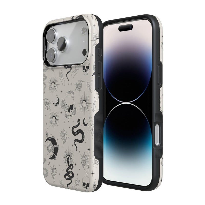 Casely iPhone 17 Pro Max Case | No Further Explanation | Snakes & Skulls | Bold Protective Design | Compatible with MagSafe - Image 2