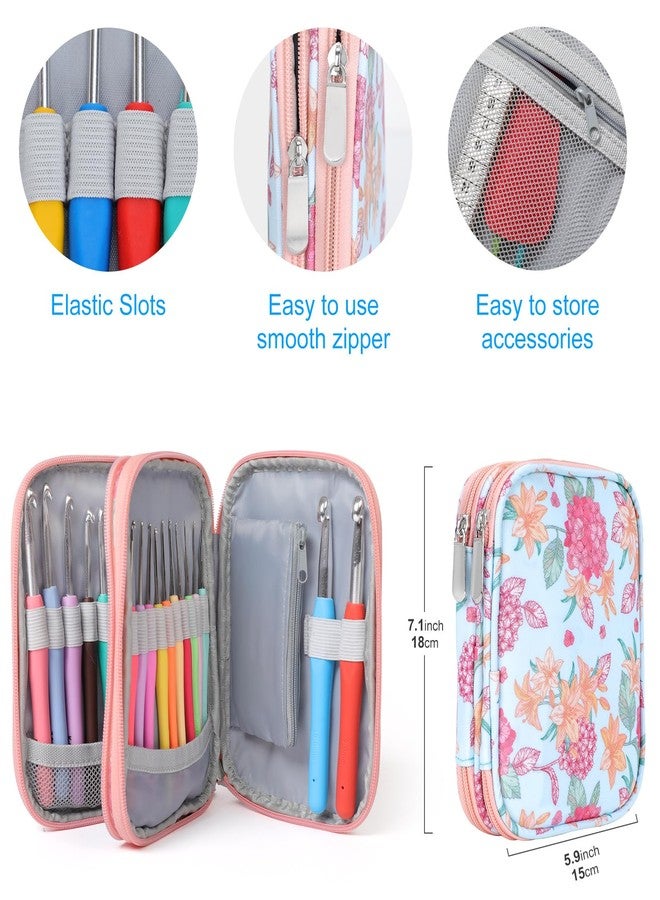 Vodiye Crochet Hooks, Ergonomic Handle Crochet Hooks Set, Comfortable Crochet Hooks and Crochet Needle Accessories (Crochet hooks - B 2.0) - Image 4