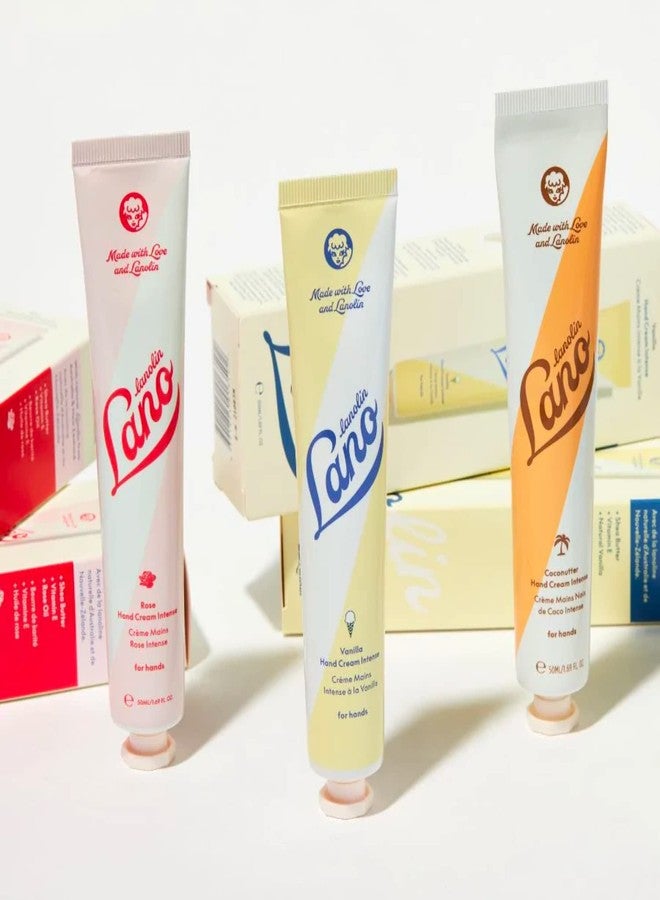 Lanolips Hand Cream - Lanolin Lotion with Coconut Oil, Shea Butter & Vitamin E - Cuticle & Hand Cream for Dry Cracked Hands - Cruelty-Free, Dermatologist Tested - Coconutter (50ml / 1.69 fl oz) - Image 4