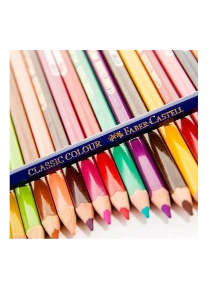 18-Piece Classic Colour Pencils Multicolour