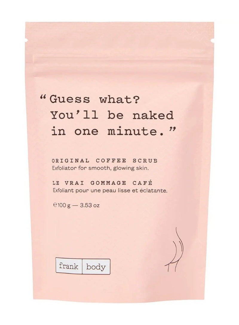 frank body body Original Coffee Scrub 100g - Image 1