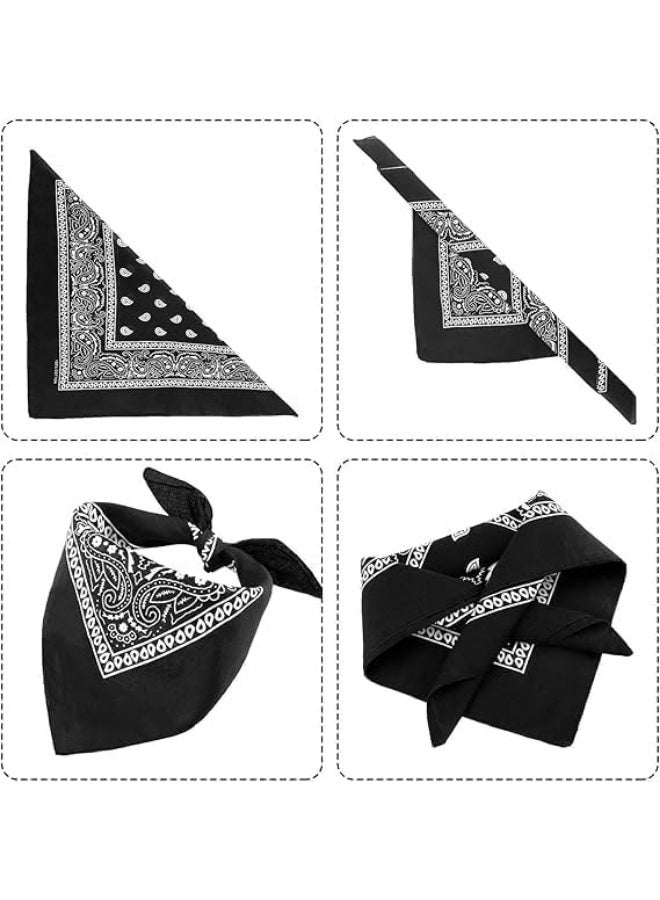 بندانا متعددة الاستخدامات للجنسين – وشاح رأس وغطاء رقبة وغطاء وجه ومنديل عملي للرياضة والاستخدام اليومي - Image 2