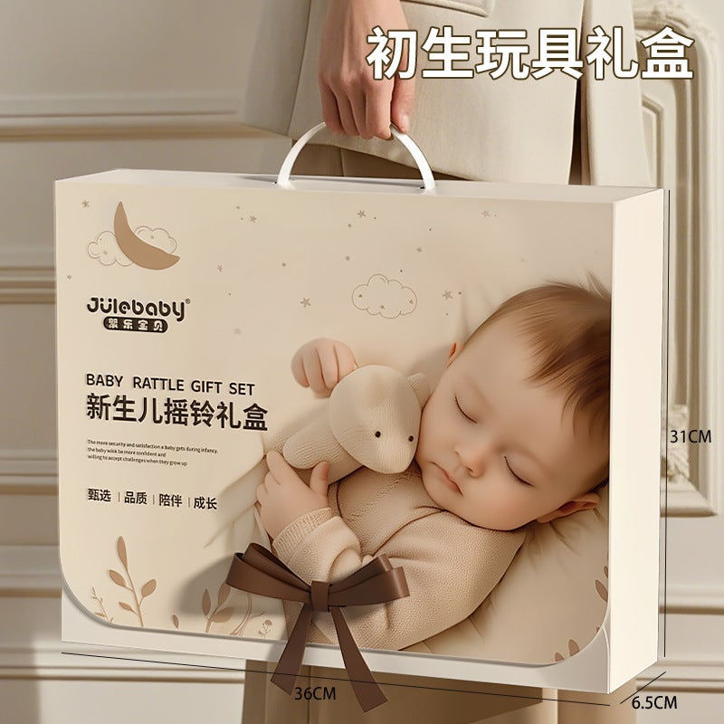 Newborn Baby Gift Set 0-3 Years Teether Rattle Mobile - Image 5