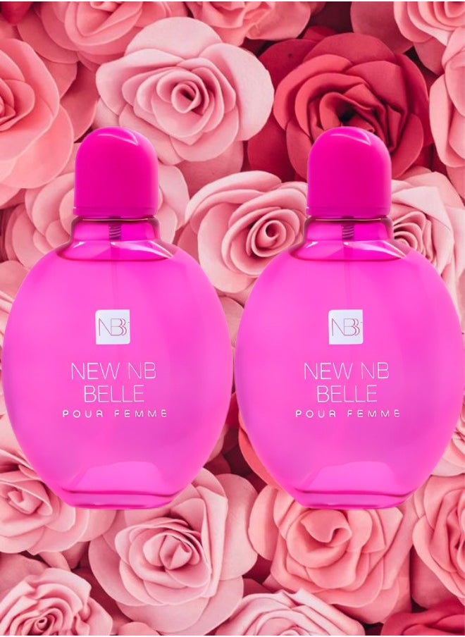NB 2 Pieces New Nb Belle Perfume 125ml EDT  - Image 1