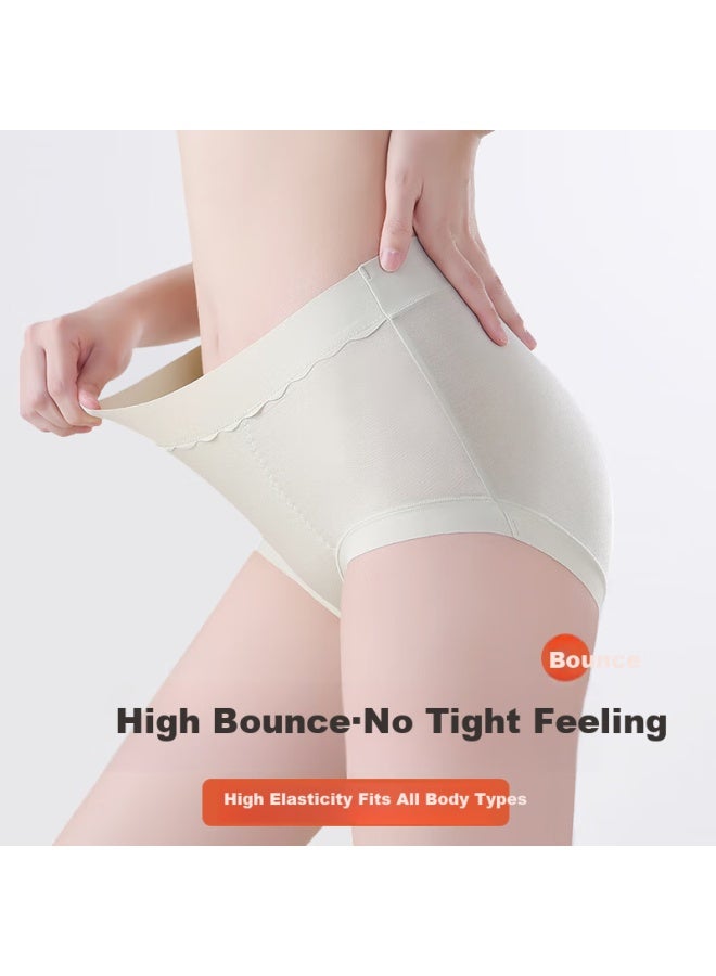Fentengcare 7a Antibacterial Modal Ice Silk Women's High-end Underwear Women's High-waisted Comfortable Antibacterial Cool Seamless Panties Yr - Image 2
