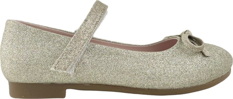 Nubebe -334 Classic Patent Leather Children's Shoes with Tiny Bow  - Image 1