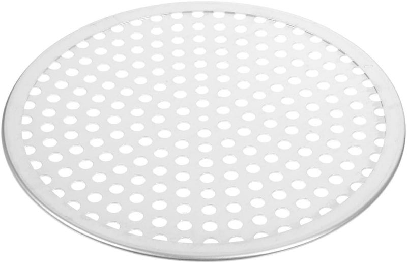 MAGICLULU Perforated Pizza Pan 12 Inch round Aluminum Alloy Baking Tray Oven Pizza Screen Crisping Pan for Home Kitchen Baking Accessories - Image 1