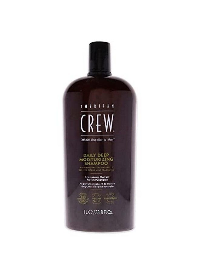 AMERICAN CREW Daily Moisturizing Shampoo 33.8 Ounce  - Image 1
