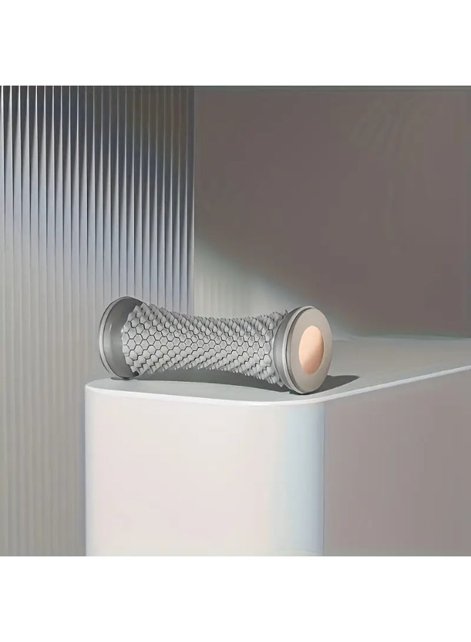 Foot Massage Roller Manual Foot Trainer for Relieve Plantar Fasciitis Heel & Foot Arch Pain and Deep Tissue Massage Multi-Functional Feet Massages Foot Trigger Point Therapy Reflexology Tool Gray - Image 3