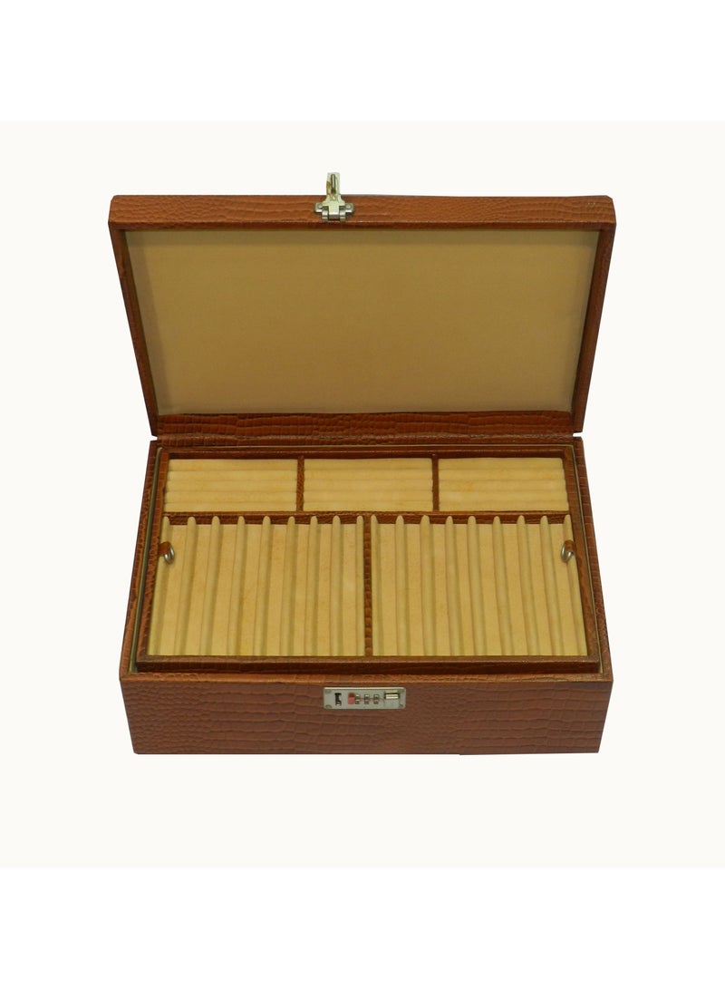 LAVERI LEATHER Laveri Genuine Leather Designer New Collection 15 Watch ,Pen And Ring Case And Jewellery Box  - Image 3