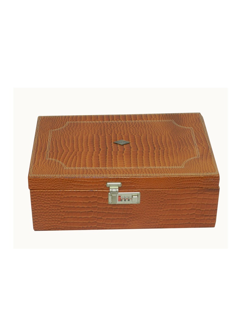 LAVERI LEATHER Laveri Genuine Leather Designer New Collection 15 Watch ,Pen And Ring Case And Jewellery Box  - Image 2