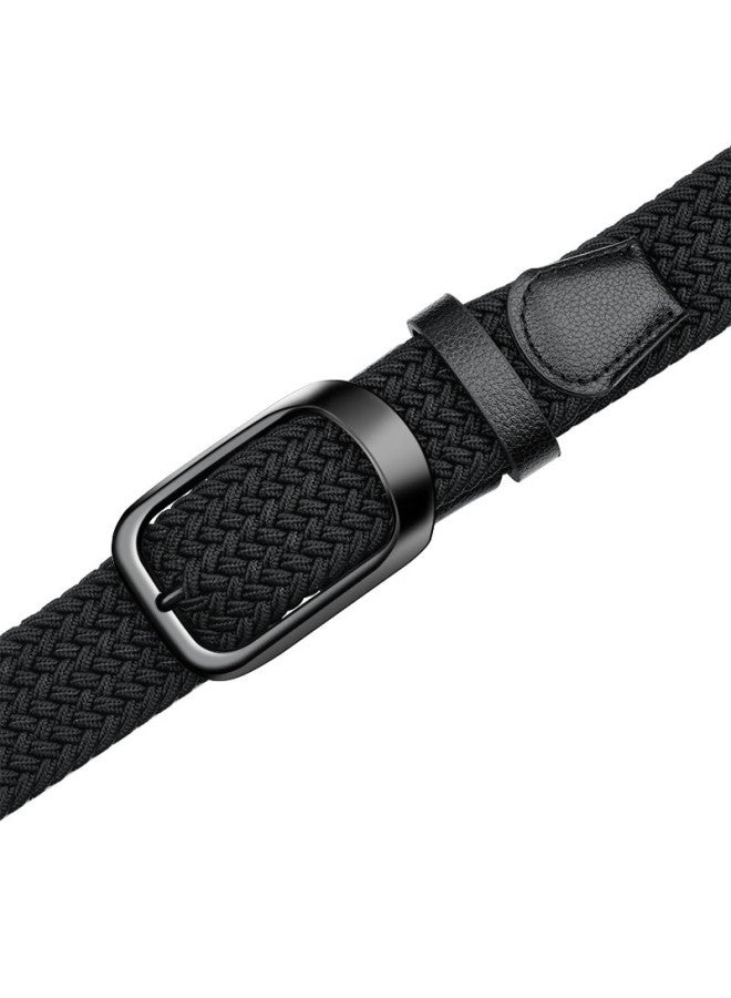 Jevi Men's Elastic Woven No-drill Belt, Trendy Elastic Waistband For Men And Women, Canvas Belt For Military Training, Trouser Belt, Qixi Gift - Image 4