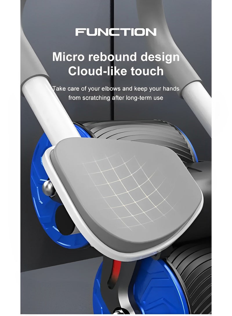 REOCLE Elbow Support Automatic Rebound Abdominal Wheel Ab Roller for Abdominal Exercise Machine Abs Workout Equipment Body Core Strengthening Trainer Fitness Belly Training - Image 3