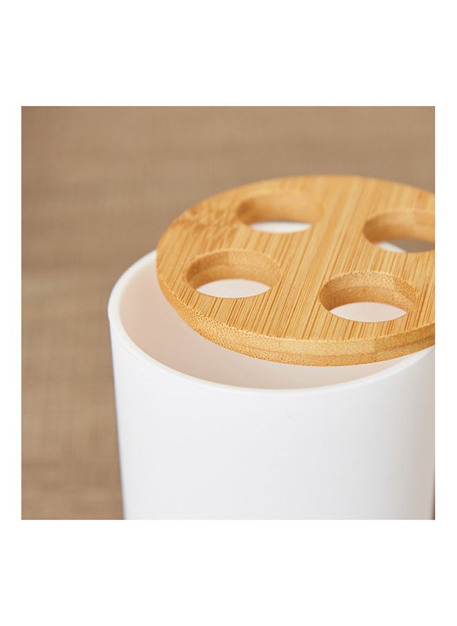 Home Box Hugo Toothbrush Holder 10.5 x 7.2 x 7.2 cm  - Image 4