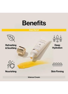 d'alba Piedmont d'alba Piedmont White Truffle Double Moisture Cream, 2-in-1 Face Moisturizer, Vegan Skincare, Vegan Collegen, Skin Firming and Tightening, Dual Formula in ONE tube, Korean Skin Care (2.02 oz)  - Image 4
