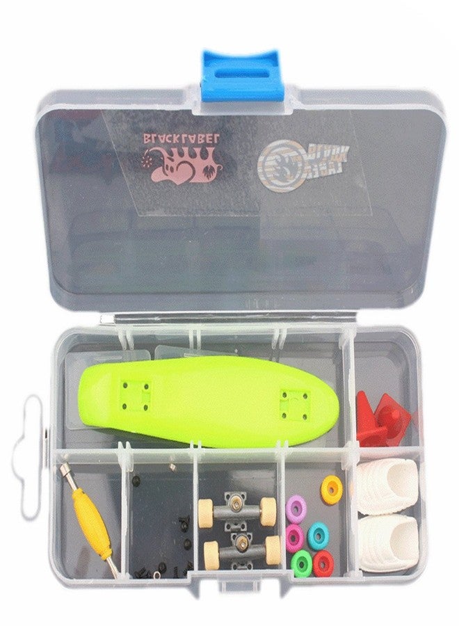 RemeeHi Finger Skateboard Storage Box with Wheels Tools - Image 1