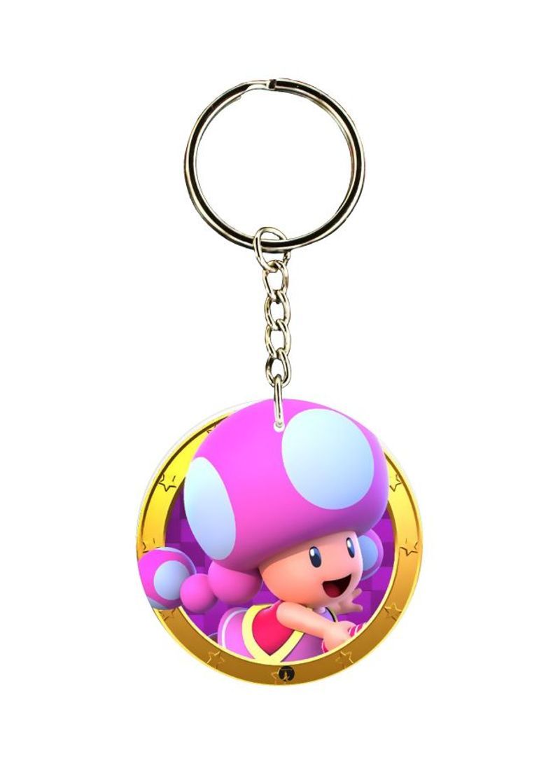RKN Cartoon Printed Double Sided Keychain