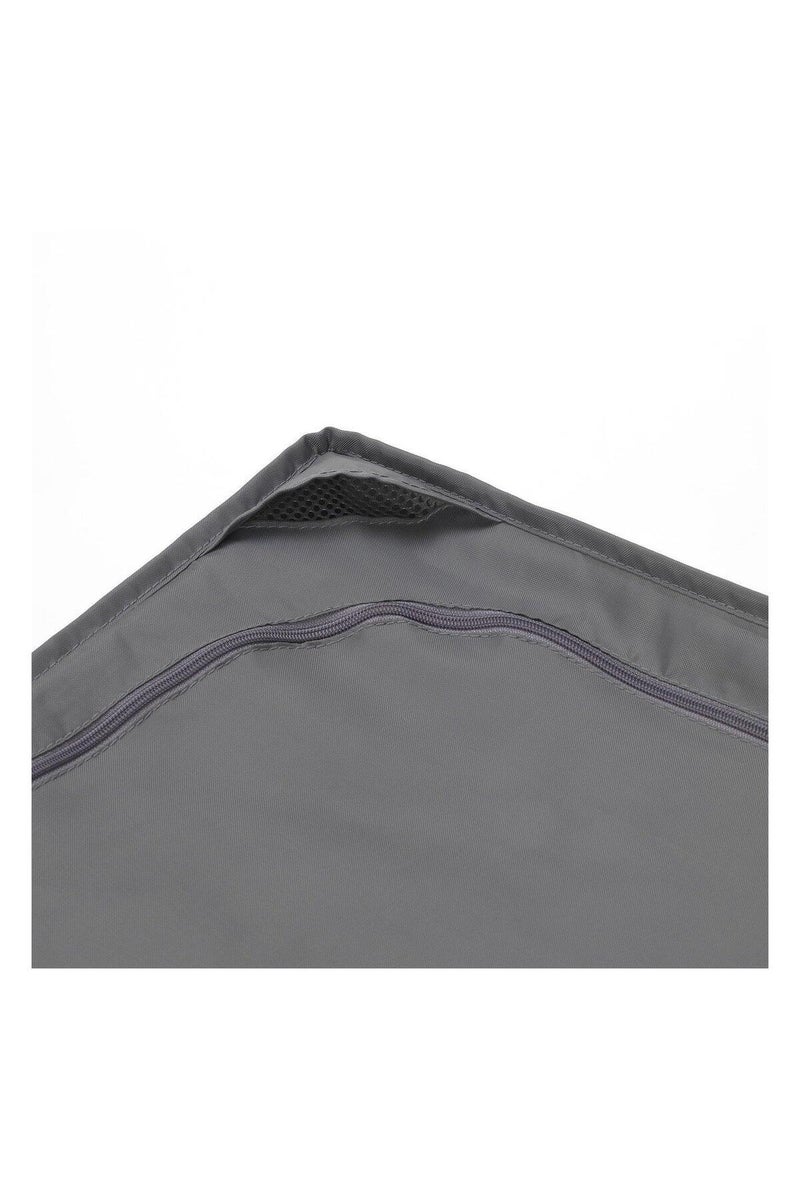 skubb سكوب 90x53x19 - صندوق تخزين غطاء لحاف ووسادة تحت السرير باللون الرمادي الداكن - Image 4