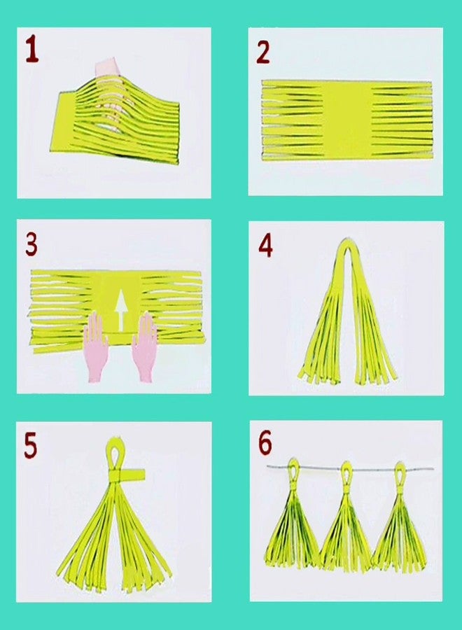 AWESON PARTY 23 Pcs Blue White Happy Birthday 1st Baby Shower Party Wedding Favors Hanging Decorations Kit with Paper Tissue Flowers Tassel Hangings and Dots Garlands Decorations - Image 5