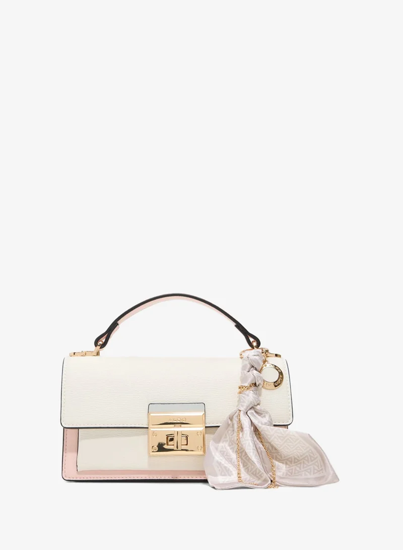 Noevya top handle bag.