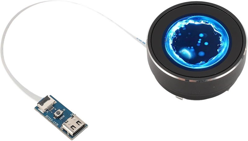 1.3 Inch Round Touch Display, Round Capacitive Touch Screen Module, 320x240 LCD Serial Screen with Encoder and Tempered Glass for Smart Home Control Systems - Image 5