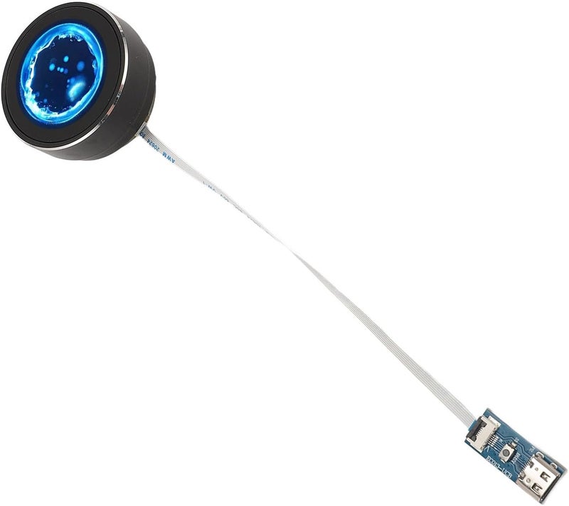 1.3 Inch Round Touch Display, Round Capacitive Touch Screen Module, 320x240 LCD Serial Screen with Encoder and Tempered Glass for Smart Home Control Systems - Image 2