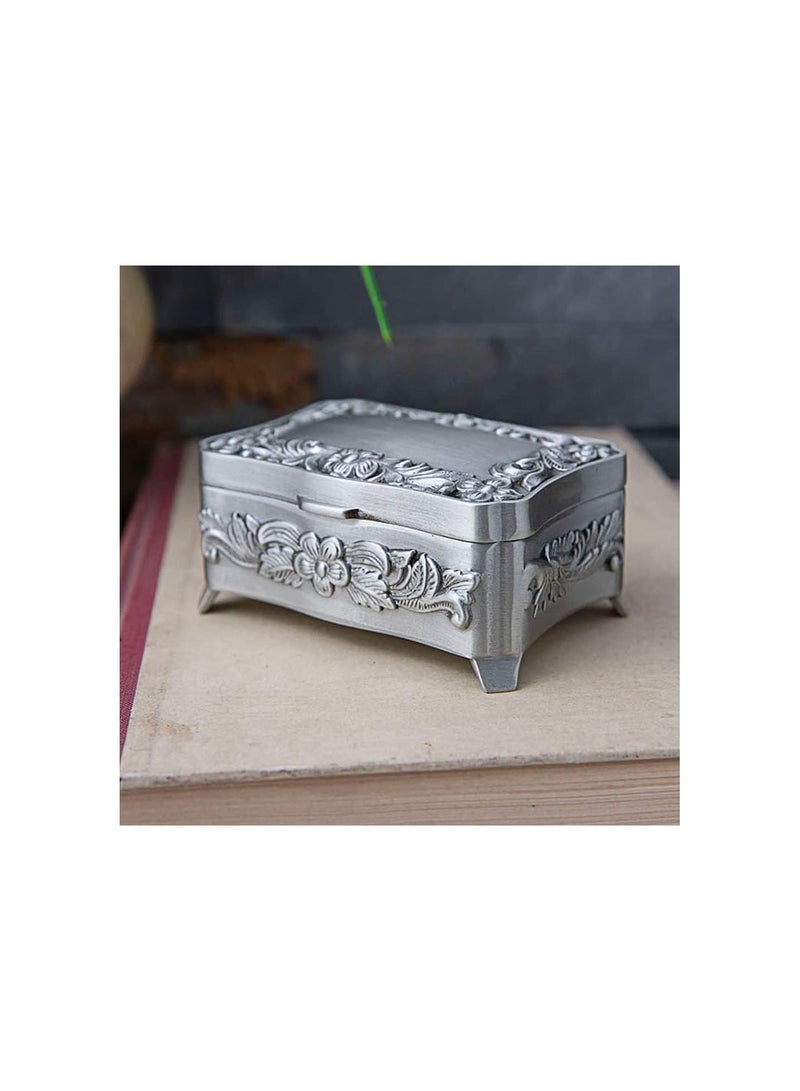 GGOOT 1 x Jewellery Box Organiser for Travel Jewelry Storage Case Jewelry Case for Women and Girls Rings, Earrings, Necklace Organizer Jewelry Storage Box - Image 3
