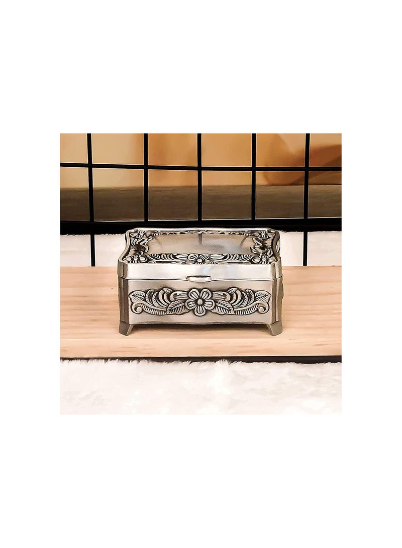 GGOOT 1 x Jewellery Box Organiser for Travel Jewelry Storage Case Jewelry Case for Women and Girls Rings, Earrings, Necklace Organizer Jewelry Storage Box - Image 2
