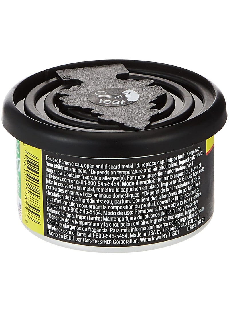 Little Trees Little Trees Fiber Can-Black Ice Car Air Freshener - Image 2