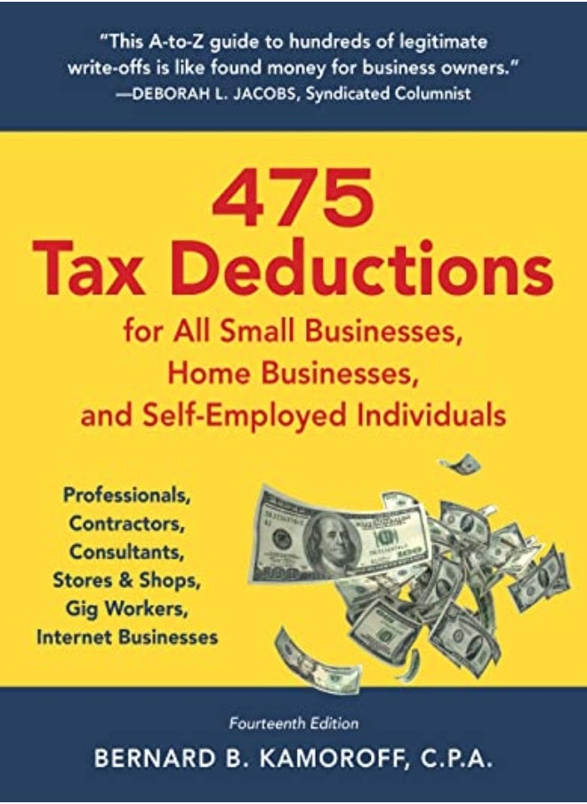 null - 475 TAX DEDUCTIONS FOR ALL SMALL BUSINES - Image 1
