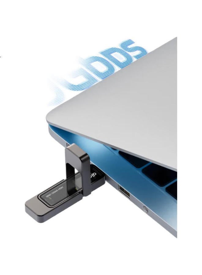 Aigo 1Tb Usb3.2 Type-C Dual Interface Flash Drive U399 High-Speed Solid State Drive, Reading And Writing At 1000Mb/S, Compatible With Smartphones, Computers, And Tablets - Image 3