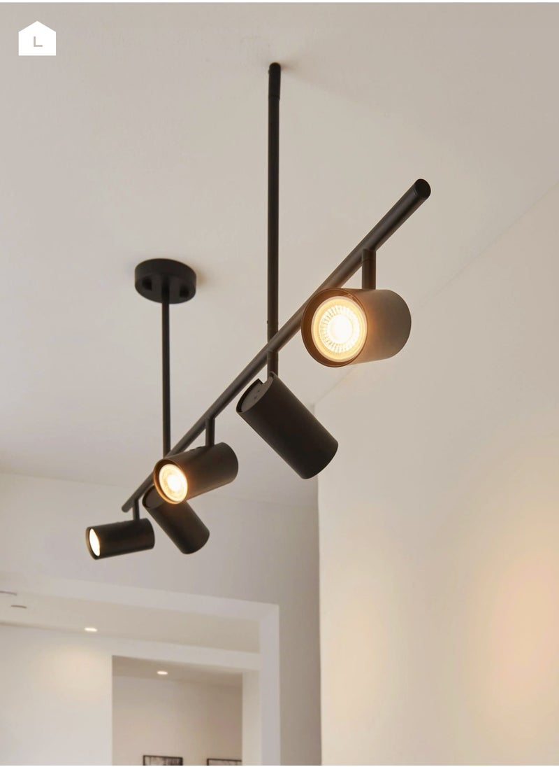 طقم لمبة مكون من 6 قطع 7 واط - 3000K أصفر - لمبات LED Spot GU10، تعادل 75 واط، موفرة للطاقة، غير قابلة للتعتيم، سطوع 518 لومن، عمر طويل 15,000 ساعة، مثالية لإضاءة السقف، الإضاءة المدمجة، الإضاءة المركّزة للمساحات الداخلية.