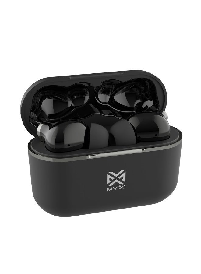 MYX MuseBuds MT60B True Wireless Earbuds | Environmental Noise Cancellation (ENC) with 4 Microphones | 50H Ultra-Long Battery Life | Bluetooth 5.3 | 11mm HD Sound Drivers | Type-C Fast Charging | Compatible with iPhone, Samsung, Android - Image 2