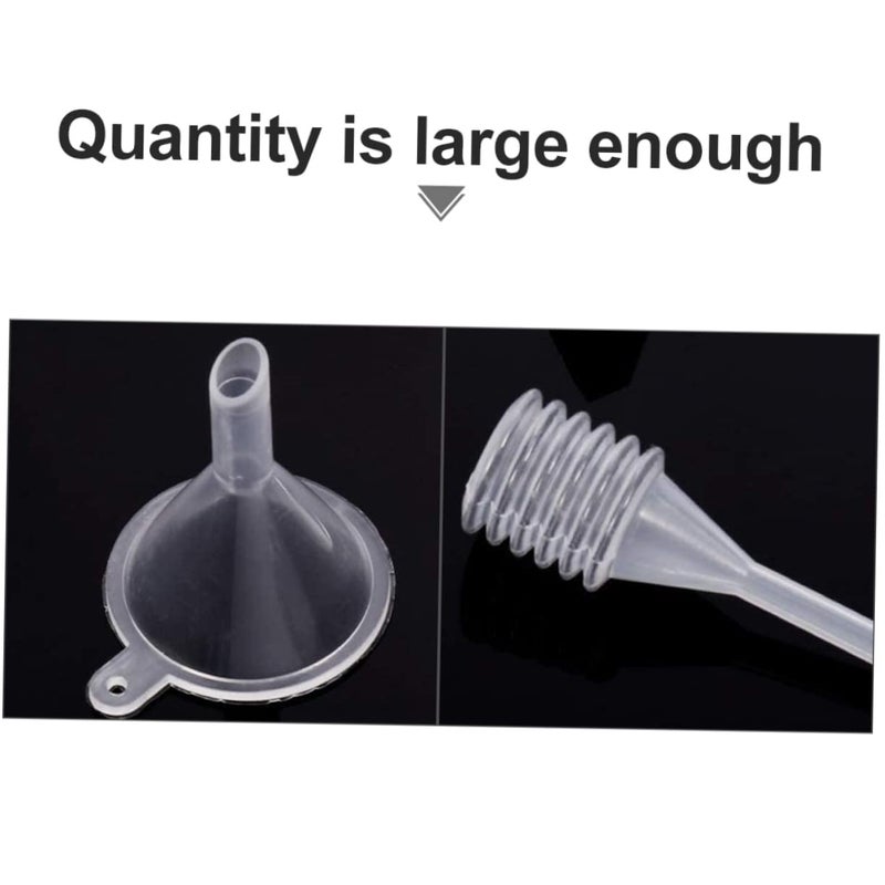 Mini Metal Funnel Set with Pipettes for Filling Perfume Essential Oils and Liquids - Image 4