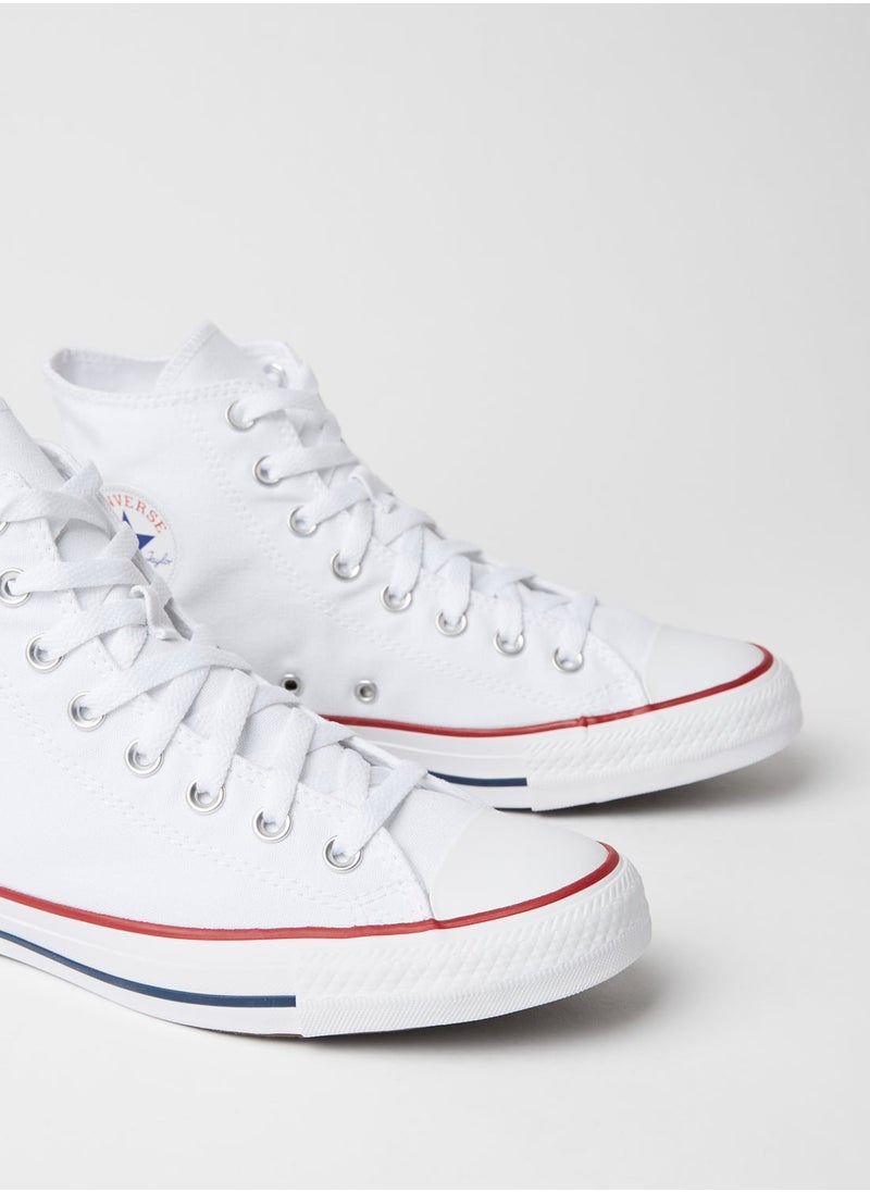 CONVERSE Unisex Chuck Taylor All Star Core Sneakers White High Top  - Image 2