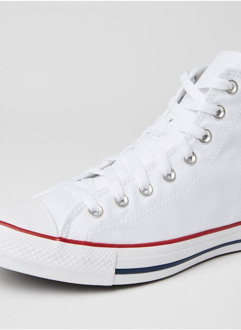CONVERSE Unisex Chuck Taylor All Star Core Sneakers White High Top  - Image 3