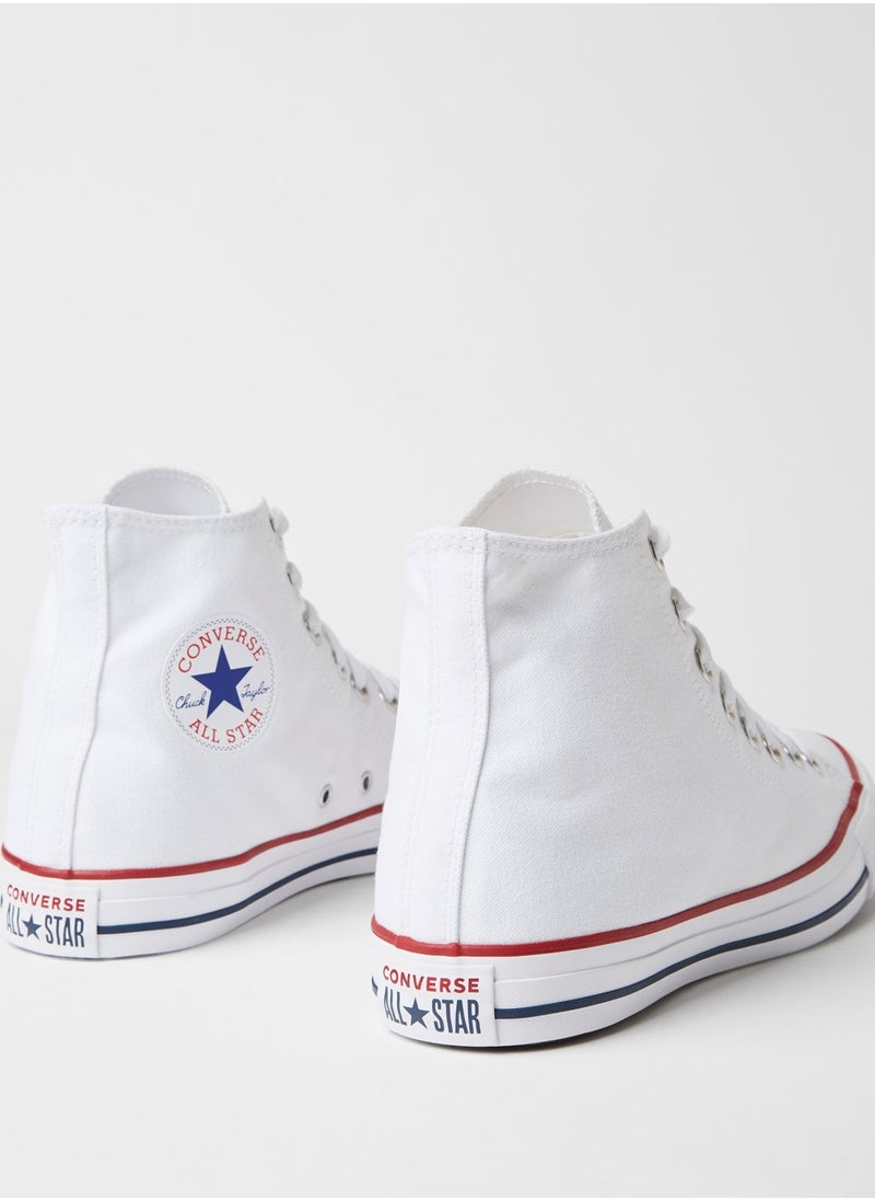 CONVERSE Unisex Chuck Taylor All Star Core Sneakers White High Top  - Image 4