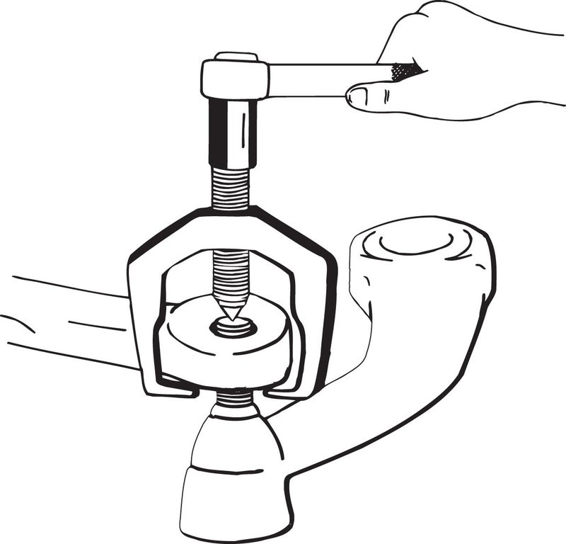 Lisle ليسلي 41970 أداة سحب ذراع بيتمان الثقيلة لفورد - Image 2