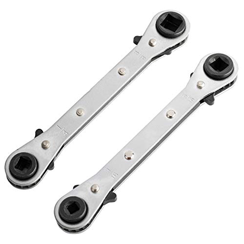 YAETEK Swaging Tool Kit – Flaring Tool Kit - Tube Cutter Rachet Wrench Swag Tool - 45 Degree Brake Line Tubing Brass Aluminum Copper Extrusion 1/8" to 3/4" for HVAC Water Gas Pipe Automotive Plumbing - Image 4