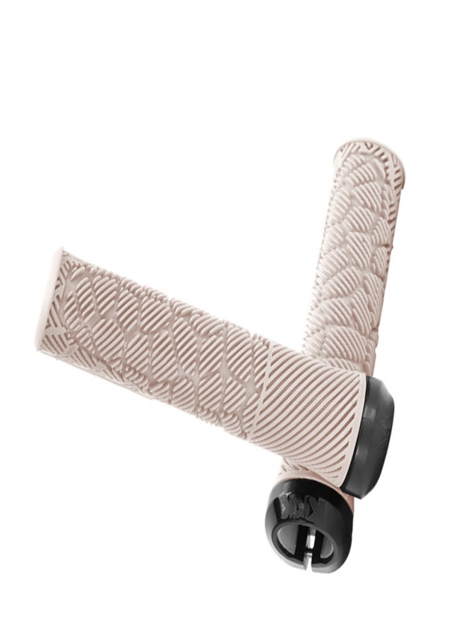 إنلي مقابض مقود الدراجة بقفل فردي مانع للانزلاق، تناسب مقابض مقاس 22.2 مم للدراجات الجبلية/الدراجات اليومية/الدراجات القابلة للطي، لون وردي - Image 3