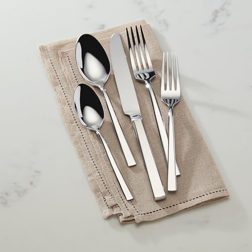 Reed & Barton Cole 65Pc Flatware Set, 65 Piece, Silver - Image 4