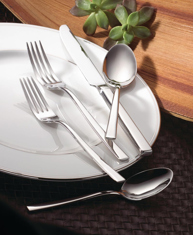 Reed & Barton Cole 65Pc Flatware Set, 65 Piece, Silver - Image 5