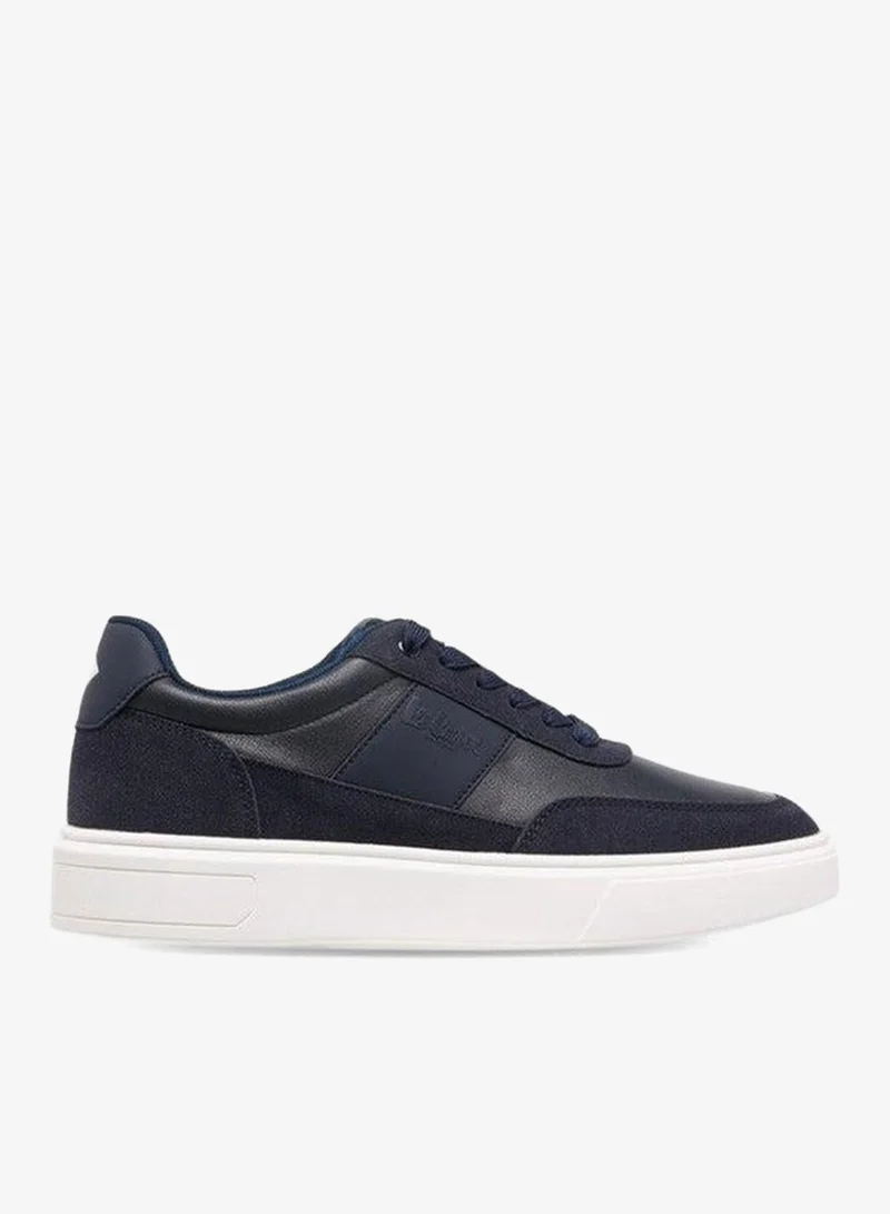 Lee Cooper NAVY Men'S Solid Lace-Up Sneakers for Men | Best Price UAE