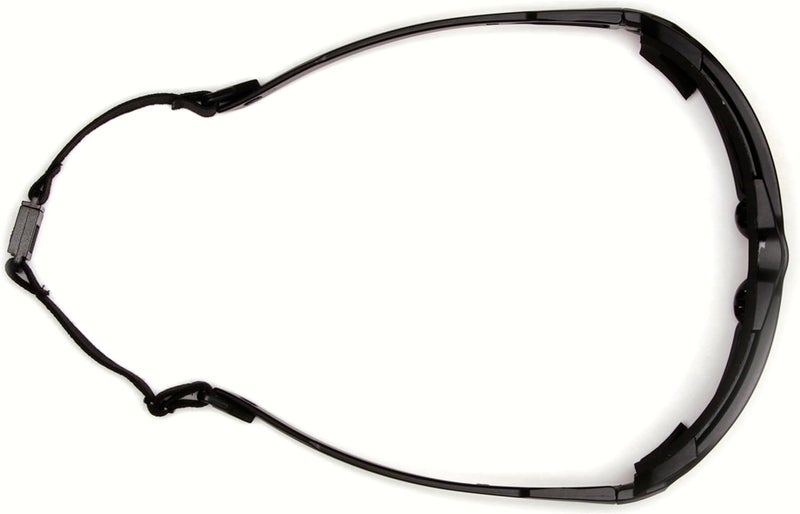 Pyramex Safety Highlander Eyewear with Clear Anti-Fog Lens and Black/Red Frame - Image 5