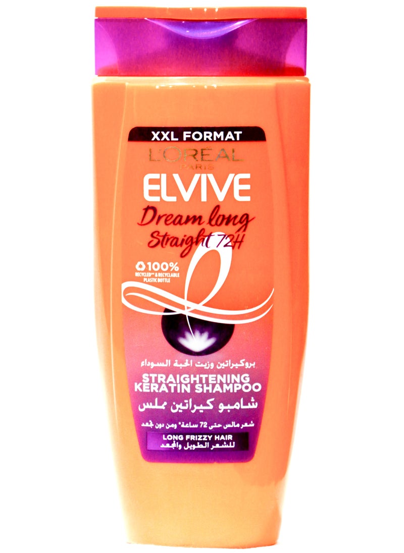 Loreal Paris Elvive Straightening Keratin Shampoo 600ML