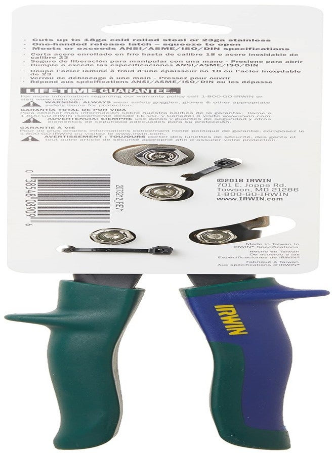 Irwin Snips Sr Offset Straight and Right - Image 5